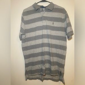Ralph Lauren polo striped gray size M